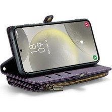 Mays Home Samsung Galaxy S24 Artı Kılıf Için Crossbody Durumda Cüzdan Fermuar Faturaları Yuvası (Yurt Dışından)