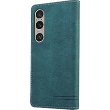 Mays Home1 Sony Xperia 1 Vi 2024 Premium Deri Premium Deri Kickstand Için Kılıf (Yurt Dışından)