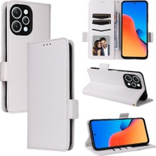 Mays Home1 Xiaomi Redmi Için 12 4g Yan Toka Pu Deri Manyetik Kart Yuvaları (Yurt Dışından)