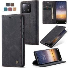 Mays Home1 Xiaomi 13 Pro Için Flip Case Manyetik Kapatma Darbeye Çevir Folio Kitap Pu (Yurt Dışından)