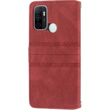 Mays Home1 Oppo OPPO/A33 2020 Cüzdan Kılıf Için Flip Case Pu Deri Darbeye Dayanıklı (Yurt Dışından)