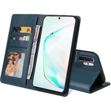 Mays Home1 Samsung Galaxy Not 10 Pro Üç Kart Yuvaları Premium Deri Için Flip Case (Yurt Dışından)