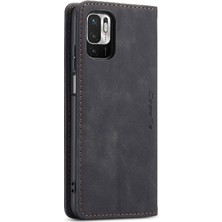 Mays Home1 Xiaomi Poco M3 Pro 5g Için Flip Case Vintage Pu Deri Cüzdan Manyetik (Yurt Dışından)