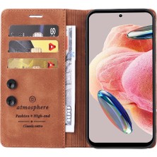 Mays Home1 Xiaomi Redmi Not 12 Için Flip Case 4g Kapak Çevirin Darbeye Cüzdan Kılıf (Yurt Dışından)