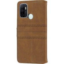 Mays Home1 Oppo OPPO/A33 2020 Cüzdan Kılıf Için Flip Case Pu Deri Darbeye Dayanıklı (Yurt Dışından)