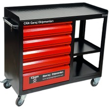 Ckm TDK574 – 5 Çekmeceli Takım Dolabı Raflı