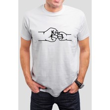 T-35 Babalar Günü Baskılı Unisex Tişört C604