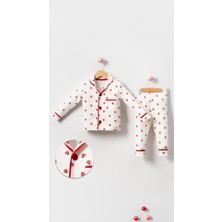 Trend Baby Kids Kız Bebek Pijama Takımı Çilek Desenli  6-18 Ay