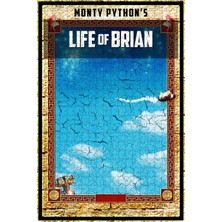 Jeronkarji Life Of Brian (1979) Film Posterinin 500 Parça Puzzle Yapbozu