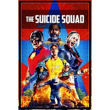 Jeronkarji The Suicide Squad (2021) Film Posterinin 500 Parça Puzzle Yapbozu Sürüm2