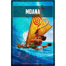 Jeronkarji Moana (2016) Film Posterinin 500 Parça Puzzle Yapbozu