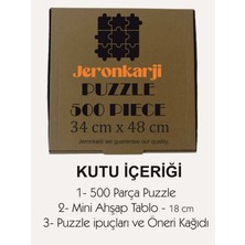 Jeronkarji My Southern Family Christmas (2022) Film Posterinin 500 Parça Puzzle Yapbozu