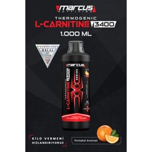 Marcus Nutrition L-Carnıtıne 3400 x Series Thermogenic 1000 ml Portakal Aromalı