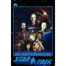 Jeronkarji Star Trek: The Next Generation (1987) Film Posterinin 500 Parça Puzzle Yapbozu