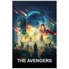 Jeronkarji The Avengers (2012) Film Posterinin 500 Parça Puzzle Yapbozu Sürüm8