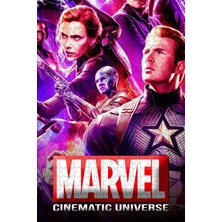 Jeronkarji Marvel Cinematic Universe Film Posterinin 500 Parça Puzzle Yapbozu Sürüm7