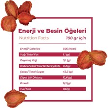 Anamour 3'lü Anamour Natural Çilek Kurusu - Cips Çilek (Şekersiz) - Kuru Meyve Kıtırı 75 Gram