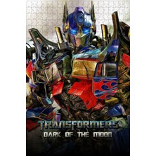 Jeronkarji Transformers: Dark Of The Moon (2011) Film Posterinin 500 Parça Puzzle Yapbozu Sürüm2
