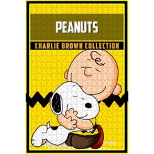 Jeronkarji Peanuts (Charlie Brown) Collection Film Posterinin 500 Parça Puzzle Yapbozu