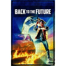 Jeronkarji Back To The Future (1985) Film Posterinin 500 Parça Puzzle Yapbozu