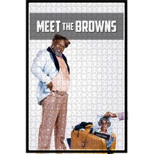 Jeronkarji Meet The Browns (2008) Film Posterinin 500 Parça Puzzle Yapbozu