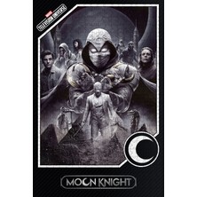 Jeronkarji Moon Knight (2022) Film Posterinin 500 Parça Puzzle Yapbozu Sürüm8