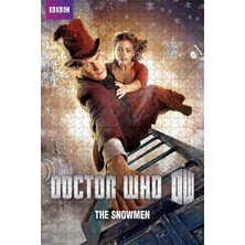 Jeronkarji Doctor Who: The Snowmen (2012) Film Posterinin 500 Parça Puzzle Yapbozu Sürüm2