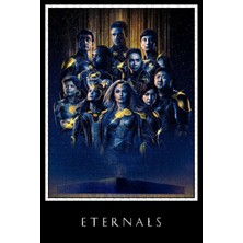 Jeronkarji Eternals (2021) Film Posterinin 500 Parça Puzzle Yapbozu Sürüm5 P69