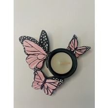 Hazal Dekor Ürünleri Kelebek Tealight Mumluk