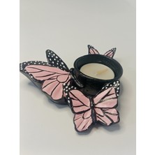 Hazal Dekor Ürünleri Kelebek Tealight Mumluk