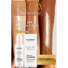 Dermaderm Glow Simli Güneş Kremi Spf 50