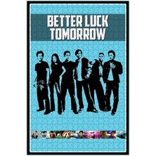 Jeronkarji Better Luck Tomorrow (2002) Film Posterinin 500 Parça Puzzle Yapbozu