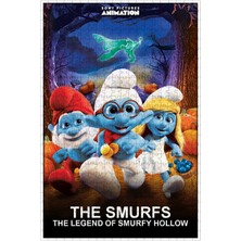 Jeronkarji Şirinler: The Legend Of Smurfy Hollow (2013) Film Posterinin 500 Parça Puzzle Yapbozu