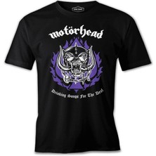 Lord T-Shirt Motörhead - Drinking Songs Siyah Erkek Tshirt