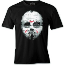 Lord T-Shirt Jason Voorhees - Horror House Siyah Erkek Tshirt