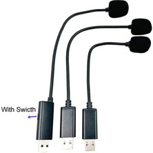 ZSZH USB Doğrudan Takılabilir Bilgisayar Canlı Mikrofon 4.0X205MM (Yurt Dışından)