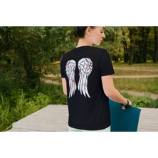 Texclusive Daryl Dixon Kanat Tshirt Siyah Unisex Tişört