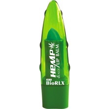 Biorlx Aloe Vera, Kenevir Yağlı Dudak Balsamı Renksiz, Parabensiz