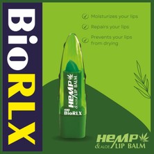 Biorlx Aloe Vera, Kenevir Yağlı Dudak Balsamı Renksiz, Parabensiz