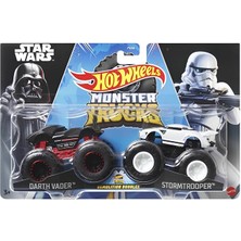 Hot Wheels Monster Trucks Güçlü Ikili 1:64 Arabalar Star Wars Stormtrooper HWN68