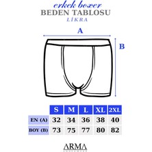 Marmara Erkek Uzun Paçalı Likralı Boxer Gri - 2xl