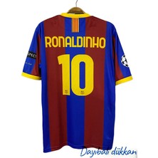 Dayı Balı Barcelona Ronaldinho 2009 2010 Notalji Içsaha Forması