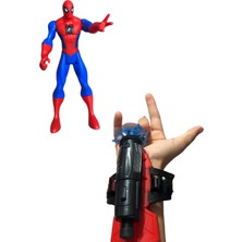 Alışveriş Devi  Örümcek Adam Ağ Makinesi Sipiderman Eldiven Ağ Makinesi ve 1 Figür Örümcek Adam 1 Adet