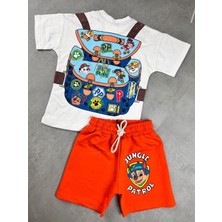 Biggbom Kidswear Paw Petrol Baskılı Alt Üst Erkek Çocuk Takım