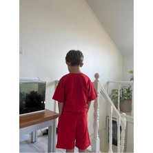 Biggbom Kidswear Ninja Kaplumbağa Baskılı Alt Üst Erkek Çocuk Takım