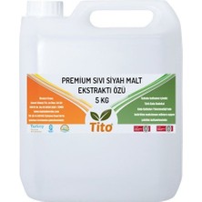 Tito Premium Sıvı Siyah Malt Ekstraktı Özü 5 kg