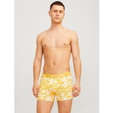 Jack & Jones Jacmarbella Trunks 3 Pack Erkek Mavi Boxer 12255843-07
