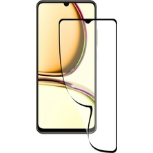 Caseart Realme C53 Tam Kaplayan Fiber Nano Ekran Koruyucu Cam