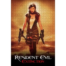 Resident Evil: Extinction (2007) Film Posterinin 500 Parça Puzzle Yapbozu K93