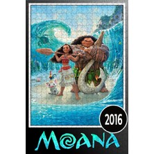 Moana (2016) Film Posterinin 500 Parça Puzzle Yapbozu J57